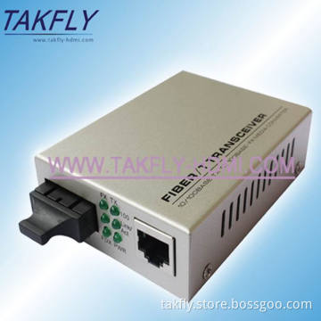 Manufacture 100m Fiber Optic Media Converter